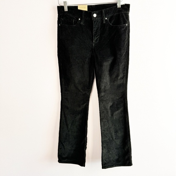 Levi’s 315 Shaping Bootcut Black Corduroy Pants Size 29 - Picture 2 of 6